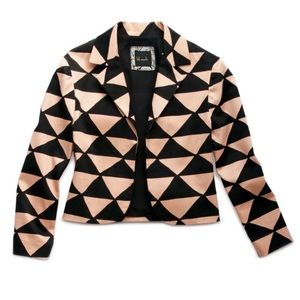 Kelly Wearstler Salmon/Black Blazer/Jacket